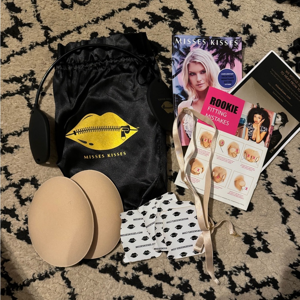 Mrs Kissses strapless wire bra